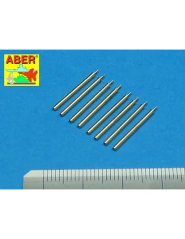 8 Browning M2 barrels for P-47 Thunderbolt, 1/48 - Aber Models A48 109