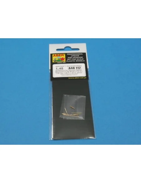 Armament for Me 109E-3 to G-4, 1/48 - Aber Models A48 112