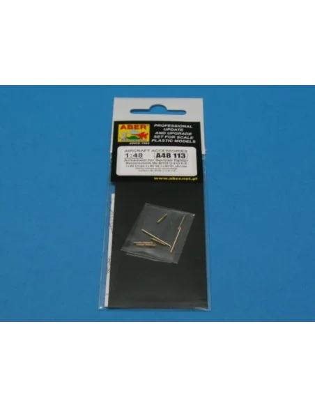 [NO_DESC] Armament for Me 109G-5 to K-6, 1/48 - Aber Models A48 113