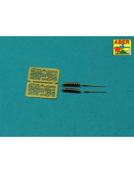 Set of two barrels for lMG 08/15 Spandau, 1/72 - Aber Models A72 001