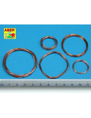 Wires set (diameter 0, 2 0, 3 0, 4 0, 5 0, 6 mm, lenght 1m each) - ...