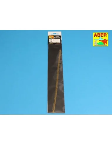 Brass round rods 0, 5mm lenght 250mm x 8 pcs. - Aber Models BR 05