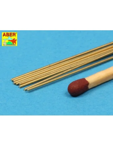 Brass round rods 0, 6mm - Aber Models BR 06