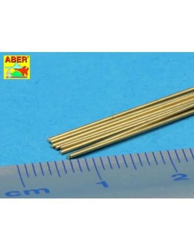 Brass round rods 0, 6mm - Aber Models BR 06