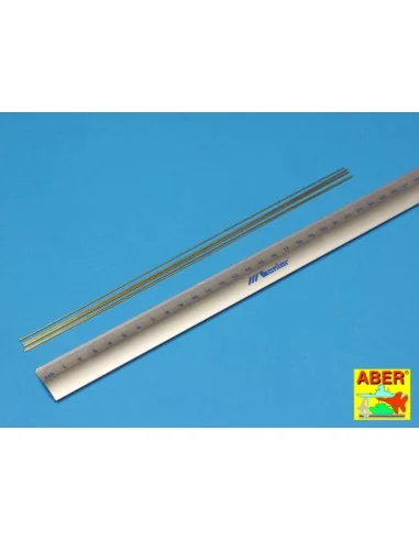[NO_DESC] Brass round rods 0, 8mm length 250mm x6pcs - Aber Models ...