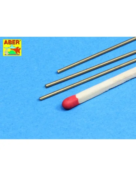 Pr?ty mosi??ne Fi 1, 1mm d?ugo?? 250mm x 3 szt. - Aber Models BR 11