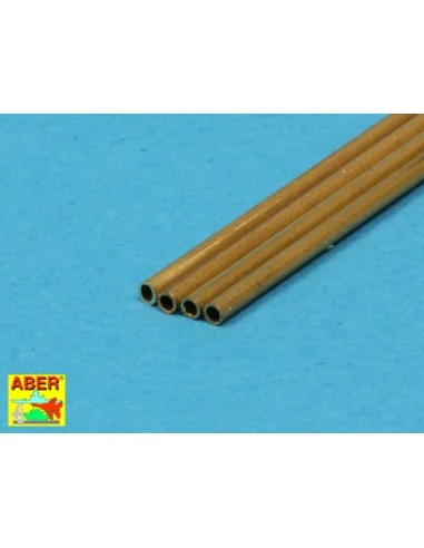 [NO_DESC] Brass Tubes 1, 5 x 0, 2mm lenght 250mm x 4 pcs. - Aber Mo...