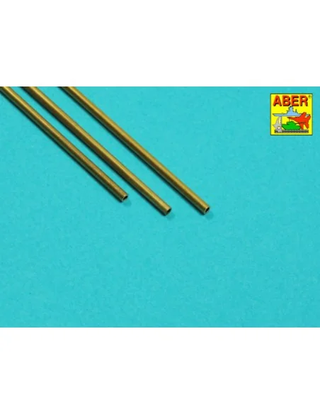 Brass Tubes 2, 0 x 0, 3mm lenght 250mm x 3 pcs. - Aber Models BT 20X03