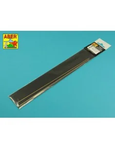 Brass flat rods 1, 5x1, 0 mm length 245mm x2 pcs. - Aber Models FR ...