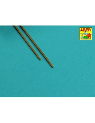 Brass flat rods 1, 5x1, 0 mm length 245mm x2 pcs. - Aber Models FR ...