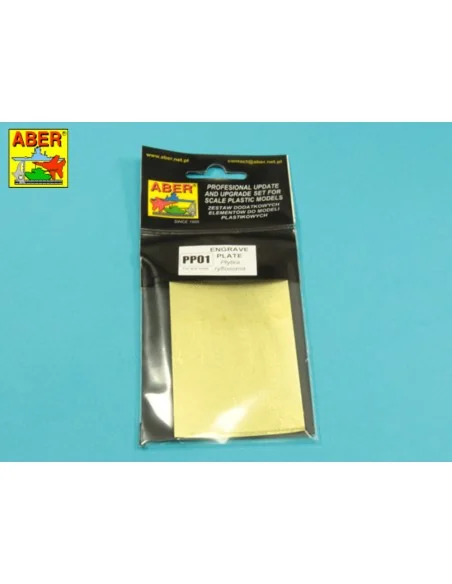 Engrave plate - Aber Models PP01