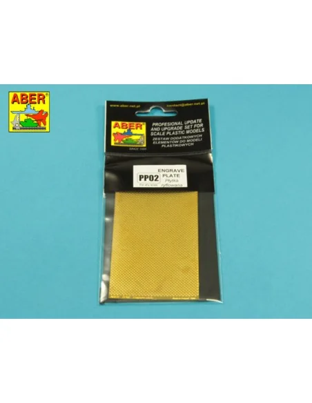 Engrave plate - Aber Models PP02