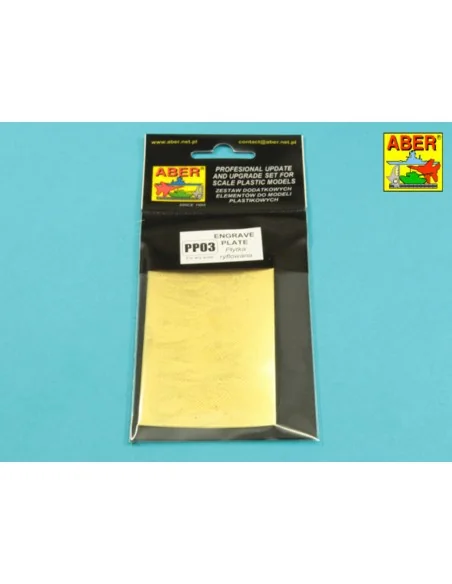 Engrave plate - Aber Models PP03