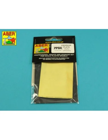 Engrave plate - Aber Models PP04