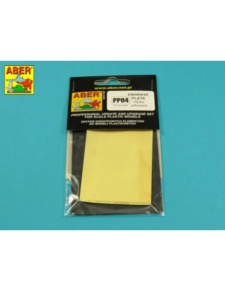 Engrave plate - Aber Models PP04