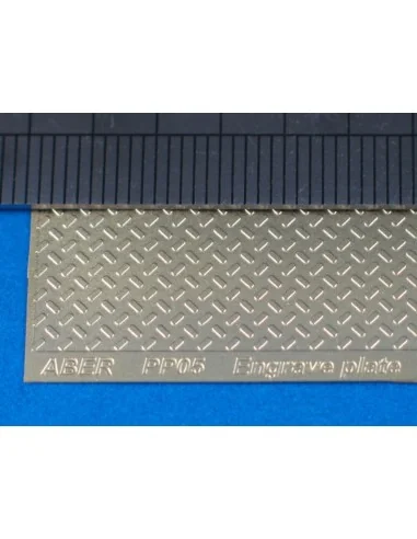 Engrave plate - Aber Models PP05