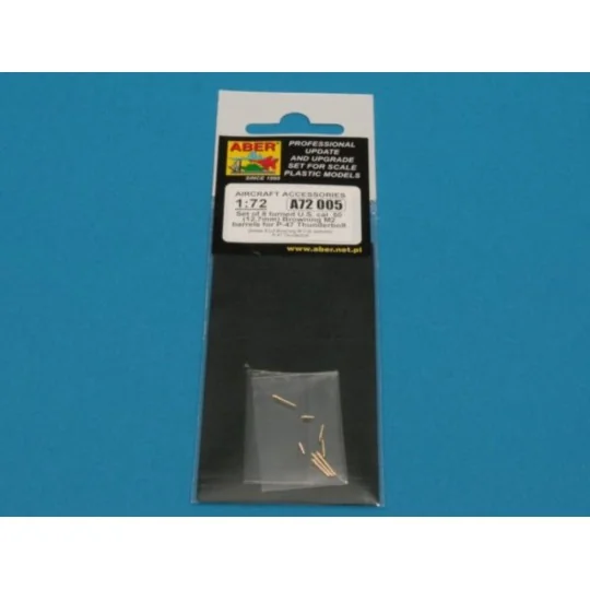 8 barrels for P-47 Thunderbolt, 1/72 - Aber Models A72 005 8 barrels for P-47 Thunderbolt, 1/72 - Aber Models A72 005