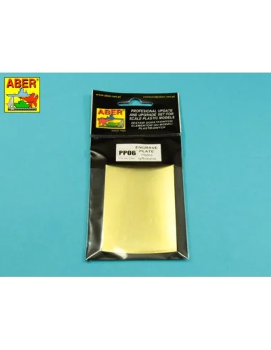 Engrave plate - Aber Models PP06