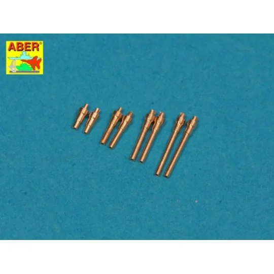 8 barrels for P-47 Thunderbolt, 1/72 - Aber Models A72 005 8 barrels for P-47 Thunderbolt, 1/72 - Aber Models A72 005