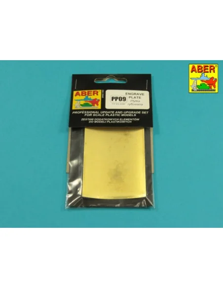 Engrave plate - Aber Models PP09