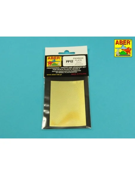 [NO_DESC] Engrave plate - Aber Models PP12