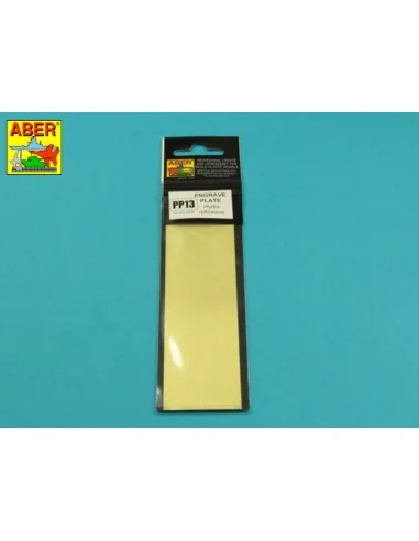 Engrave plate - Aber Models PP13