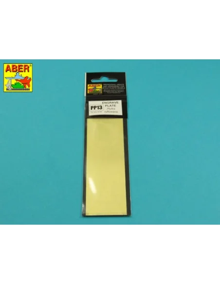 Engrave plate - Aber Models PP13