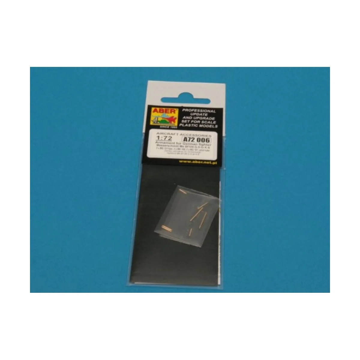 Armament for Me 109G-5 to K-6, 1/72 - Aber Models A72 006
