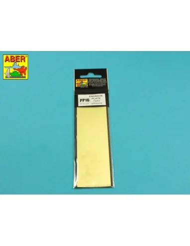 Engrave plate - Aber Models PP16