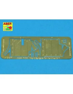 Front fenders for Panther G, Jagdpanther - Aber Models R-04