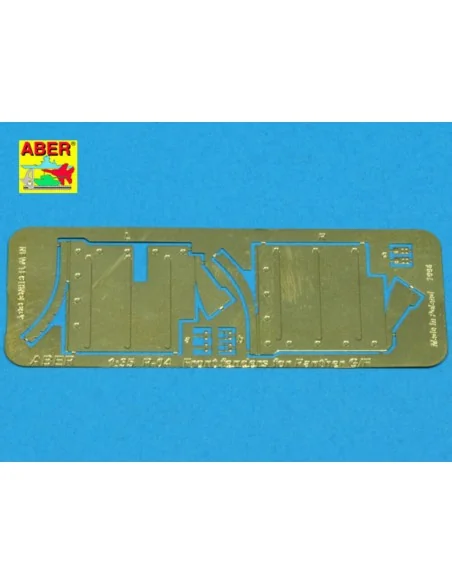 Front fenders for Panther G, Jagdpanther - Aber Models R-04