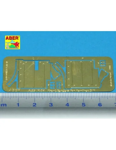 Front fenders for Panther G, Jagdpanther - Aber Models R-04