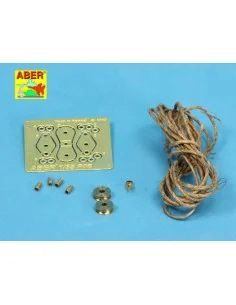 All – purpose single Pulley x 2pcs - Aber Models R-08N 2