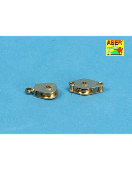 All – purpose single Pulley x 2pcs - Aber Models R-08N