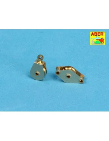 [NO_DESC] All – purpose single Pulley x 2pcs - Aber Models R-08N