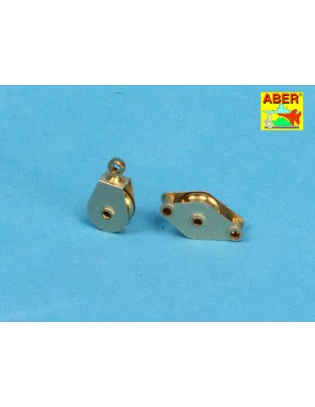 [NO_DESC] All – purpose single Pulley x 2pcs - Aber Models R-08N