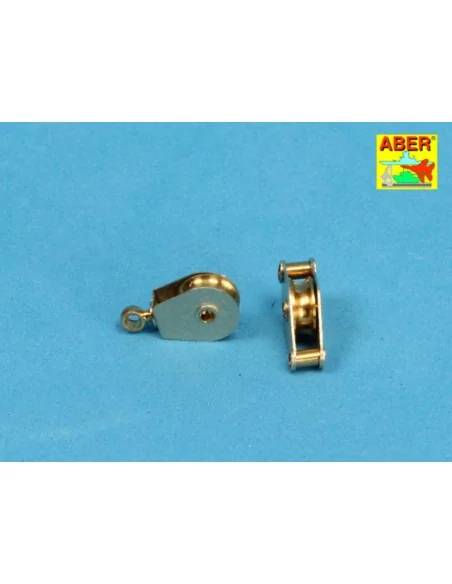 [NO_DESC] All – purpose single Pulley x 2pcs - Aber Models R-08N
