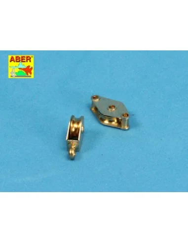 All – purpose single Pulley x 2pcs - Aber Models R-08N