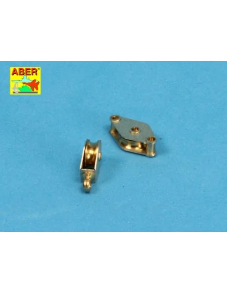 All – purpose single Pulley x 2pcs - Aber Models R-08N