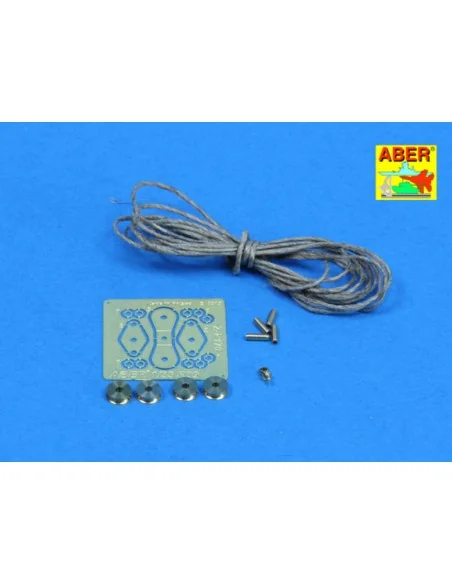 All- purpose double Pulley x 2pcs - Aber Models R-09N