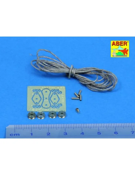 All- purpose double Pulley x 2pcs - Aber Models R-09N