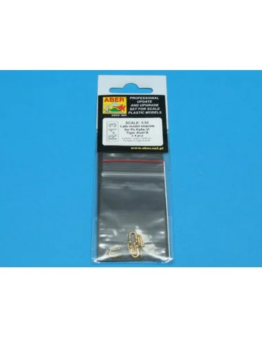 Late model shackle for Pz.Kpfw.VI Tiger Ausf B x4pcs - Aber Models ...