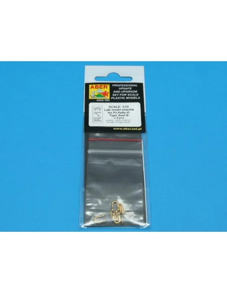 Late model shackle for Pz.Kpfw.VI Tiger Ausf B x4pcs - Aber Models ...