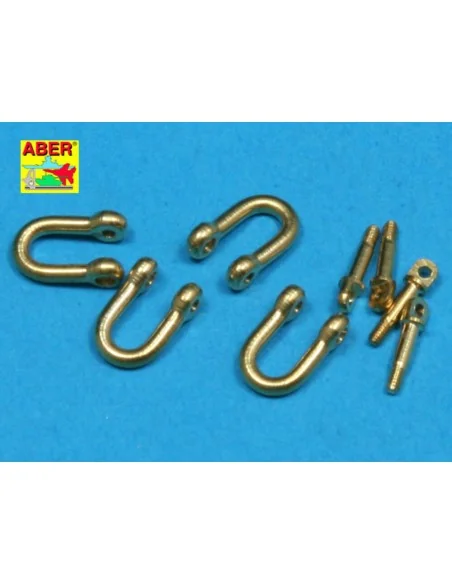 Late model shackle for Pz.Kpfw.VI Tiger Ausf B x4pcs - Aber Models ...