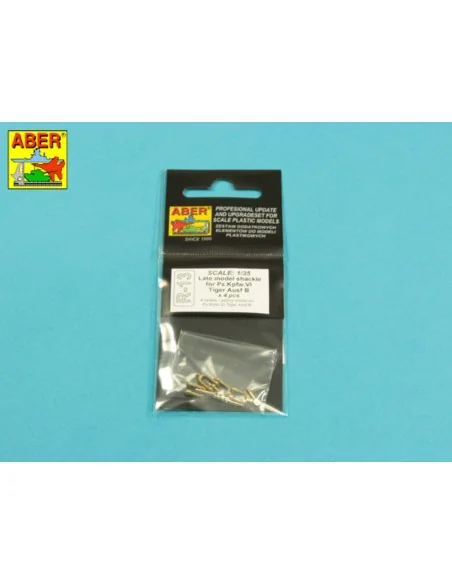 Late model shackle for Pz.Kpfw.VI Tiger Ausf B x4pcs - Aber Models ...