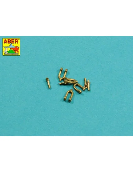 Late model shackle for Pz.Kpfw.VI Tiger Ausf B x4pcs - Aber Models ...