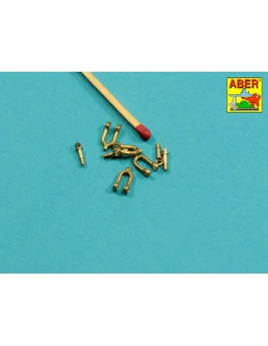 Late model shackle for Pz.Kpfw.VI Tiger Ausf B x4pcs - Aber Models ...