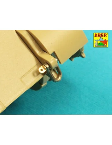 Late model shackle for Pz.Kpfw.VI Tiger Ausf B x4pcs - Aber Models ...