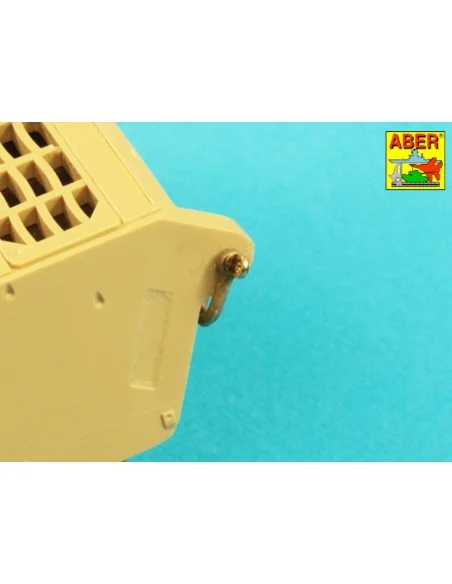 Late model shackle for Pz.Kpfw.VI Tiger Ausf B x4pcs - Aber Models ...