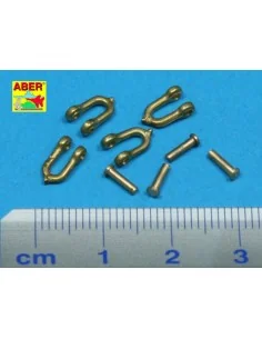 Early model shackle for Pz.Kpfw.VPanther x 4pcs - Aber Models R-14
